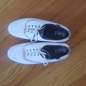 Baseball-themed Keds Womens Size 10